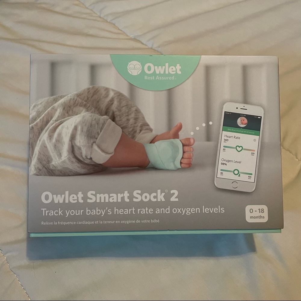 ECU Like New Owlet Smart Sock
